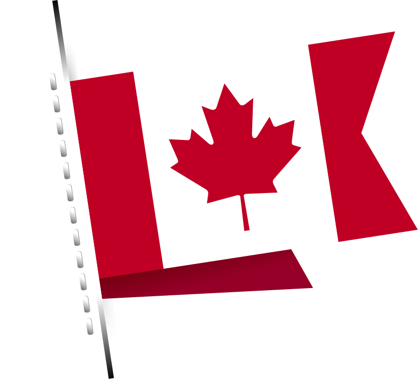 Canada* flag